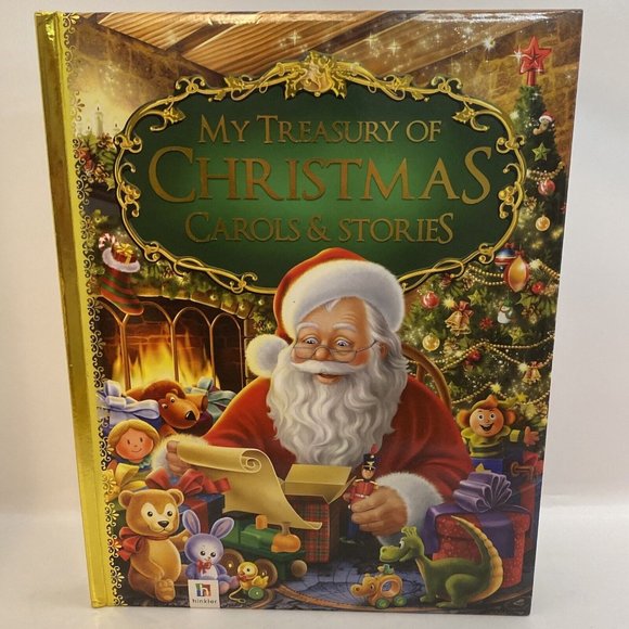 My Treasury Of Christmas Carols And Stories Hardcover Children’s Book - Picture 1 of 16